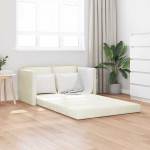 Sofa lova Kreminė 204 x 122 x 60 cm Aksomas