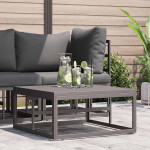 Lauko Baldai metalas Juoda 70 x 70 x 32 cm