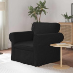 Sofa Juoda 95 x 82 x 80 cm audinys