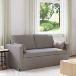 Sofa 2 vietos Tortora 158 x 78 x 80 cm audinys