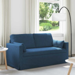 Sofa 2 vietos Mėlyna 158 x 78 x 80 cm audinys