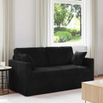 Sofa Juoda 158 x 78 x 80 cm Aksomas