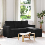 Sofa Juoda 178 x 134 x 80 cm Aksomas