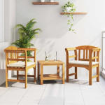 Rose Chair 68,5 x 46 x 82,5 cm Kietos akacijos mediena