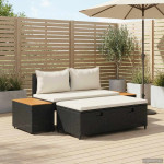 Lauko sofos komplektas 4 -Seater 4 vnt. 55 x 30 x 39 cm