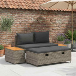 Lauko sofos komplektas 4 -Seater 4 vnt. 55 x 30 x 39 cm