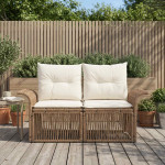 Sodo sofa 2-Vietų skaičius Smėlio poliratanas