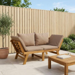 3-in-1 Sodo suolas su pagalvėlėmis 162 x 72 x 65 cm
