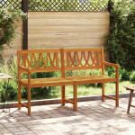 Lauko suolas 2 -vietis 150 x 56 x 90 cm Kietos akacijos mediena