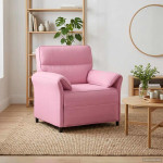 1 vietos sofa Rožinė 88 x 83 x 95 cm Audinys