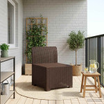 1- vietis Sodas Sofas Ratanas PP Ruda 55 x 62 x 70,5 cm