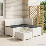 3-vietė sodo sofa su pagalvėlėmis, Rattan išvaizda 3 vietos PP
