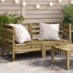 Corner Sofa 2 vnt. Treated pinewood under high pressure