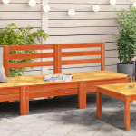 Corner Sofa 2 vnt. 2 vietos Solid pine wood Vaško ruda Large