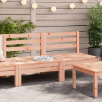 Corner Sofa 2 vnt. Solid Douglas wood (untreated)