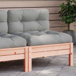 Patio Sofa Solid Douglas wood, Oxford fabric, PP cotton
