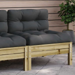 Patio Sofa Vacuum pressure treated pine wood, Oxford fabric
