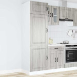 virtuvės spinta "Kalmar" Pilka Sonoma Engineered Wood