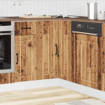virtuvės kampinė spintelė "Lucca" Old Wood Engineered Wood
