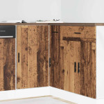 kriauklės pagrindo spintelė “Lyon" Old Wood Engineered Wood