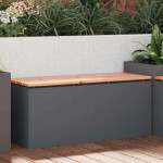 Sodo suolas Antracitas 100 x 40 x 43 cm Plienas