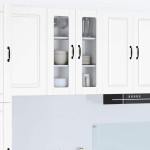 Sieninis stiklinis kabinetas PORTO Balta 60 x 31 x 80 cm