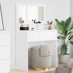 Miegamojo persirengimo stalai Balta 80 x 39,6 x 135 cm