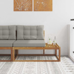 Lauko galinė sofa Kietos akacijos mediena