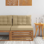 Lauko vidurinė sofa Kietos akacijos mediena