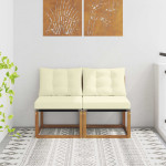 Lauko vidurinė sofa 2 vnt. 2 vietos