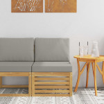 Lauko Vidurinis Sofa Kietos akacijos mediena