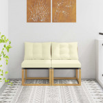 Lauko Vidurinis Sofa 2 vnt. 2 vietos