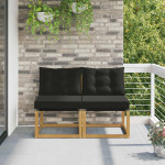 Lauko Vidurinis Sofa 2 vnt. 2 vietos