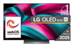 TV Set|LG|55"|OLED/4K/Smart|3840x2160|Wireless LAN|Bluetooth|webOS|Black|OLED55C51LA