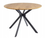 Stalas Signal Meble Aster, rudas/juodas