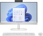 Stacionarus Kompiuteris - HP AiO 24-cr0312nw Ryzen 5 7520U 16GB DDR5 512GB SSD 23.8" FHD IPS 720p Kamera klaviatūra + pelė balta
