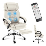 Masažinė biuro kėdė Mark Adler Boss 6.0 beige