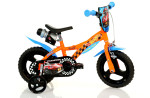 Vaikiškas dviratis Dino Bikes Hot Wheels, 12", oranžinis
