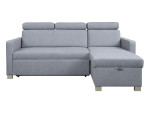 Kampinė sofa Brico, 168x204x88 cm, pilka