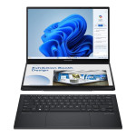 ASUS|ZenBook Series|DUO|UX8406CA-PZ009W|CPU Core Ultra|U9-285H|2900 MHz|14"|Touchscreen|2880x1800|RAM 32GB|LPDDR5x|SSD 2TB|Intel Arc Graphics|Integrated|ENG|Windows 11 Home|Grey|1.65 kg|90NB14X1-M00820