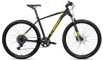 Dviratis Unibike Shadow 29 2025 black-yellow-23"