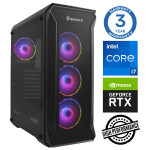 INTOP i7-12700F 32GB 250SSD M.2 NVME+2TB RTX5070 12GB no-OS