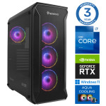 INTOP AQUA i7-14700F 32GB DDR5 2TB SSD M.2 NVME RTX5070 12GB WIN11