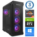 INTOP Ryzen 5 5500 32GB 500SSD M.2 NVME+2TB RTX5060Ti 16GB WIN11Pro