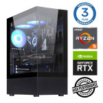 INTOP Ryzen 5 7600X 16GB DDR5 500SSD M.2 NVME RTX3050 6GB no-OS