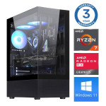 INTOP Ryzen 7 5700X 32GB 500SSD M.2 NVME RX580 8GB WIN11