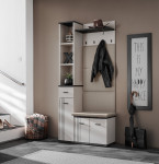 5-ių dalių prieškambario komplektas Asm Hugo V, smėlio spalvos