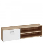 TV staliukas Stella, ąžuolo/baltos spalvos