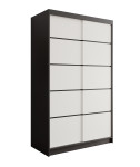 Spinta Lizi, 120x58x200 cm, juoda