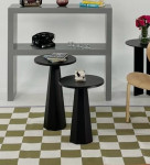 Stalas, Lilyum, 35x35 cm, Juodas